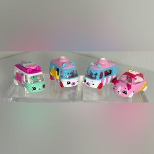 4 Shopkins Cutie Cars